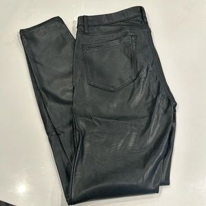 BlankNYC Black Leather Pants